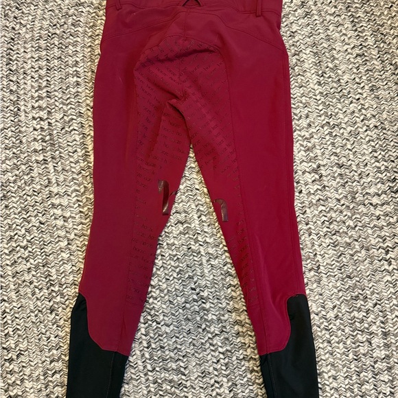 🍒 HORZE Melody Womens High Waist Silicone Full Seat Breeches 🍒 - Picture 2 of 5